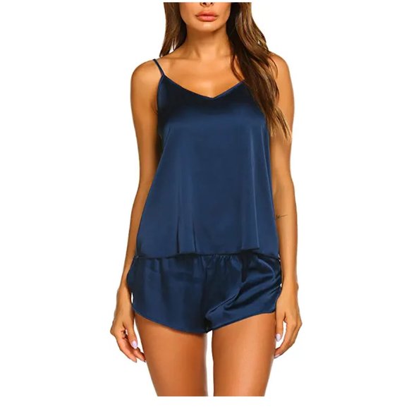 Ekouaer Sleepwear Womens Sexy Lingerie Satin